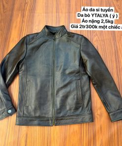 Áo da si tuyển Da Bò Italia ( Ý ) - Mẫu 2 - Áo nặng 2,5kg