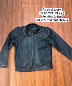 Áo da si tuyển Da Bò Italia ( Ý ) - Mẫu 4 - Áo nặng 2,5kg